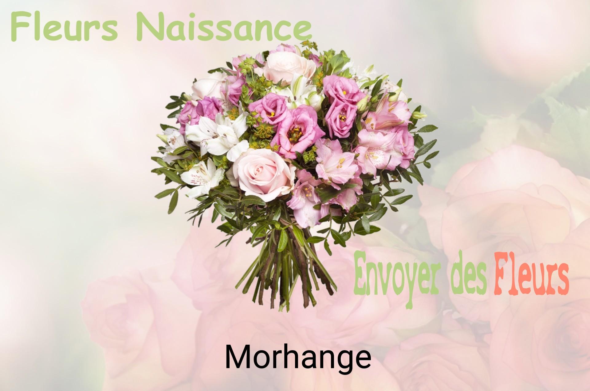 Bouquet de fleurs de naissance livré à Morhange